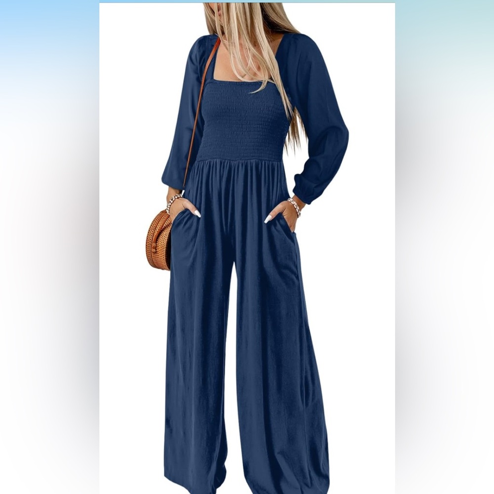 Stunning navy blue jumpsuit